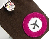 Passport Cover / Chocolate Cord / Passport Case