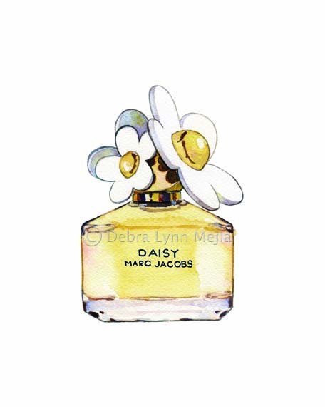 Daisy by Marc Jacobs Perfume Bottle - Print