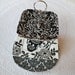 Modern Black and White 3 Tier Cupcake Stand with Damask, Butterfly & Cynthia Rowley by High Tea for Alice