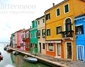 Burano Idyll, Venice Italy: 8x10 Original Matted & Signed Photograph
