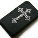 iPhone 3G or 3GS Gothic Cross Black Hard Case