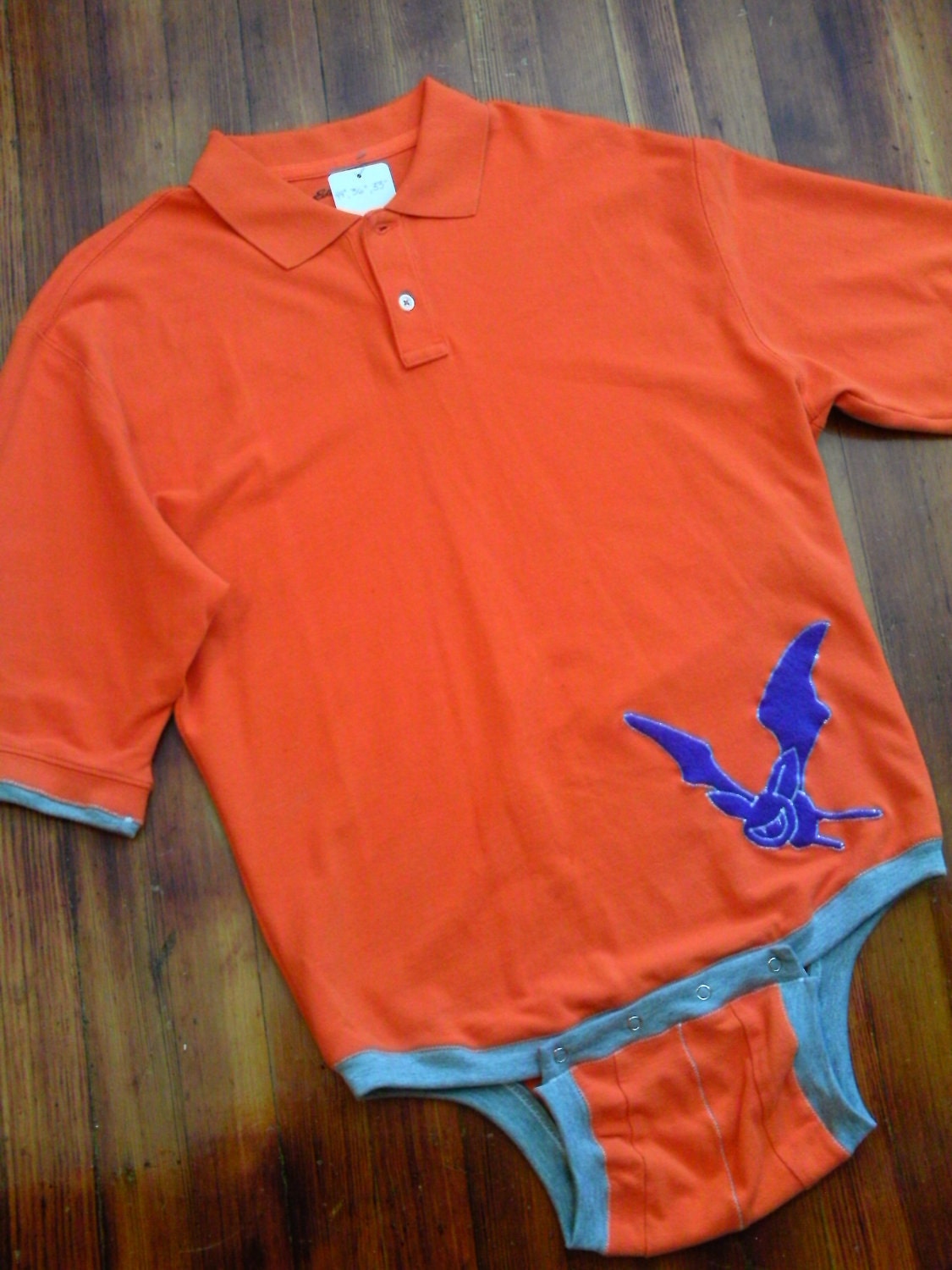 baby golf polo onesie