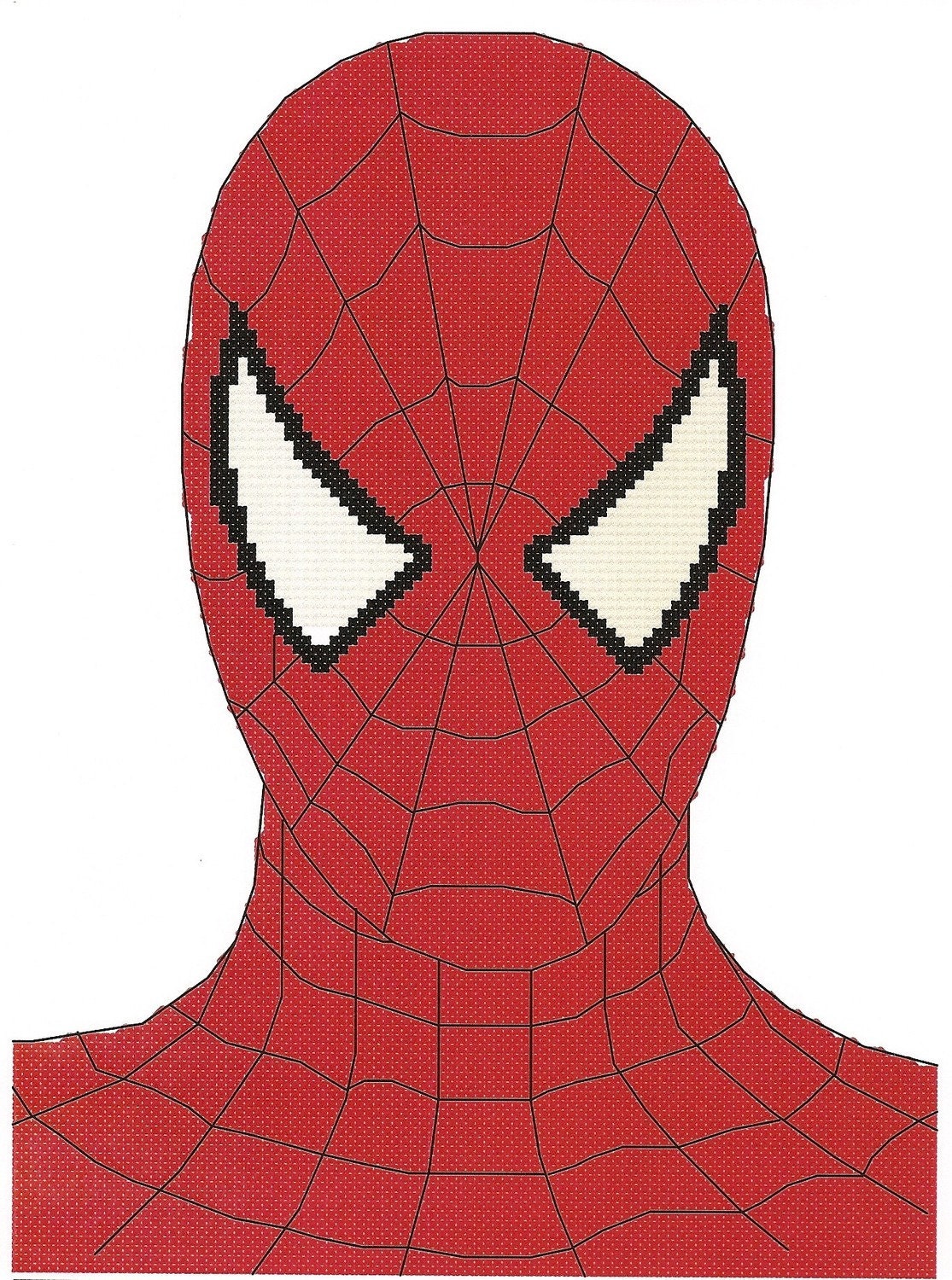 Spiderman Cross Stitch