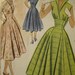 Vintage McCall's 8835 Sewing Pattern, Juniors' Dress Pattern, Vintage Size 11