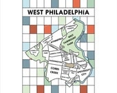 West Philadelphia Neighborhood Map