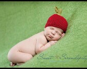 APPLE BEANIE - Apple Hat/Beanie for Newborn/Baby/Toddler/Child