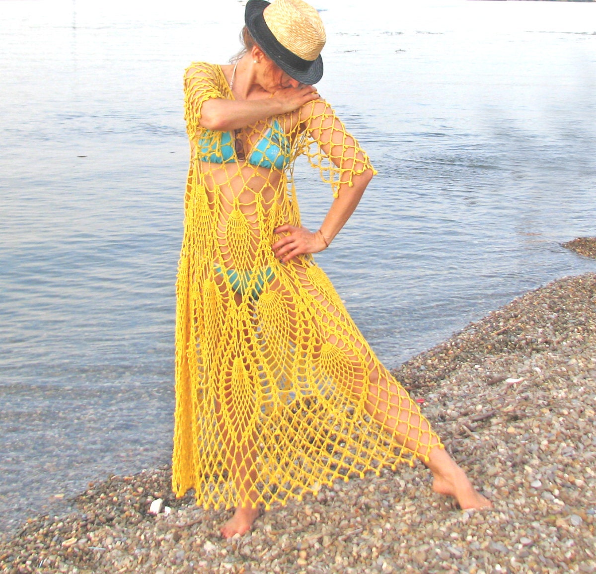 Women / Dresses Day Robe Poétique et Romantique Handcrochet long dress tunic
