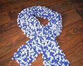 Dotty Purple Scarf