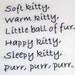 Soft Kitty Pillow Set