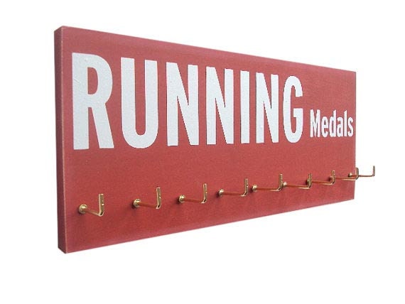 running medals display