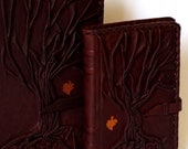 11.7 x 8.3 Tree of Life Vintage Natural Handmade Leather  / Journal / Diary / Notebook / Daily Planner / Book Cover / Refillable