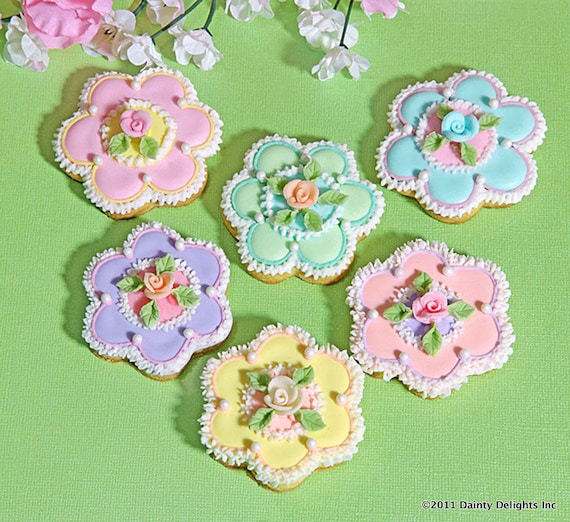 Summer Flower Cookies Il_570xn