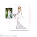Custom Bridal Fashion Illustration by Brooke Hagel
