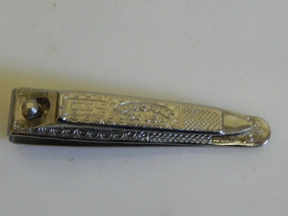 Antique Millers 724 Nail Clippers by DawnStitch on Etsy