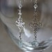 Elegant Long Aquamarine Earrings