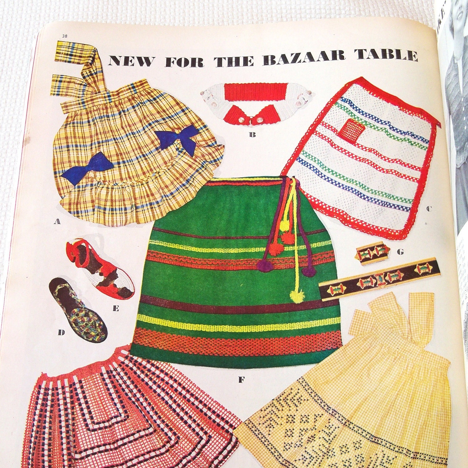 Vintage 1950s Magazine McCalls Needlework Spring Summer 1950