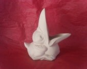 Hungry Sea Gull figurine. Do It Yourself Ceramic Bisque. Great craft idea.