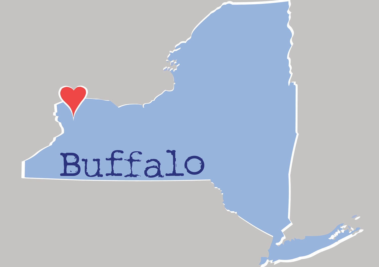 Buffalo 5x7 Print Wall Art