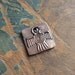 Artisan Handmade Copper Thunderbird Pendant, Rustic Handcrafted