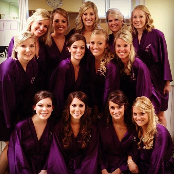 BRIDESMAID ROBES- Handmade to Order
