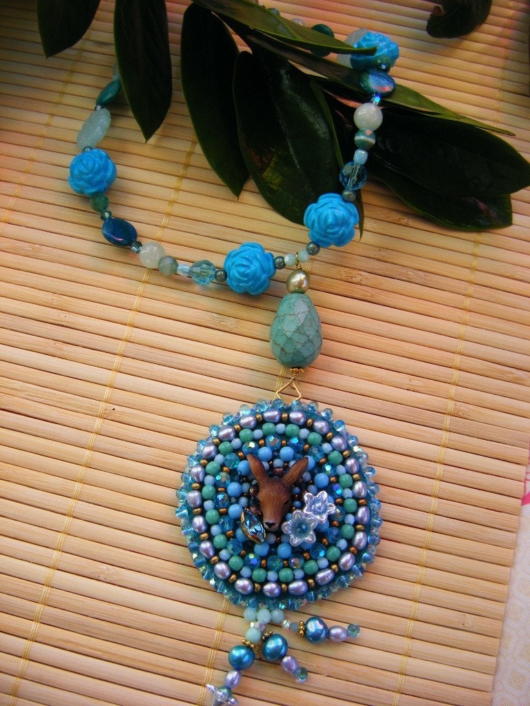 The Shy Baby Deer Necklace