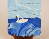 Singing Swan Wall Plaque