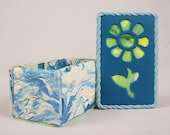 Carved Flower Jewelry and Treasure Box