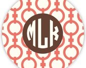 reverse chain mousepad with monogram