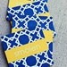 monogrammed coasters - choose one of 6 preset designs, customize name/initials only -  set of 4 (all exactly same)
