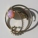 SALE, was 12.50. Lovely, vintage, 1/20th, 12k brooch with opal triplet. classy, art nouveau, floral, whimsical, vestiesteam.