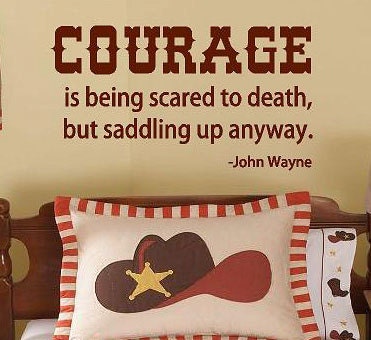 John Wayne quotes-Vinyl Lettering wall words quotes graphics decals Art Home decor itswritteninvinyl