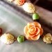 Fabulous Resin Flower Necklace, colorful flowers, Great gifts