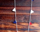 4th of July Flag Crochet Garland