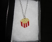 Little Movie Popcorn Charm (Chain Included)