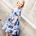 Kati Cupcake Pattern Molly Mae Peasant Top and Dress, Sizes 12 mo- 10- FREE SHIPPING