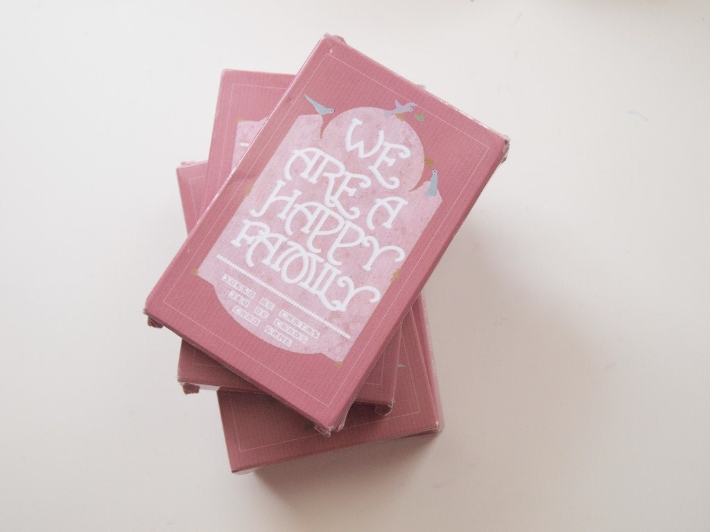 We are a happy Family - card game