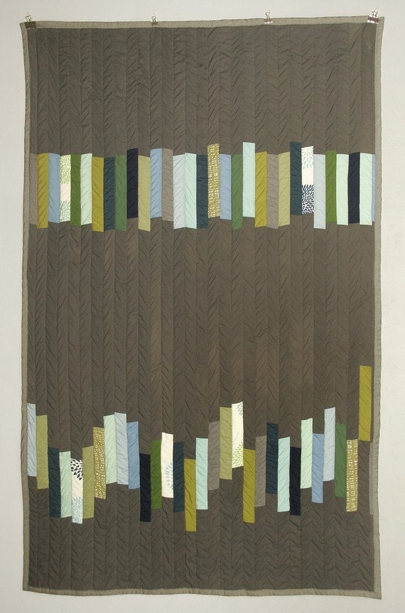 SALE Quilted Modern Throw