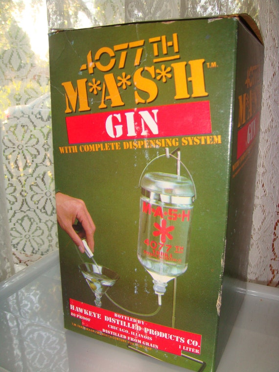 4077th Mash Iv Liquor Dispenser By Littleboxesvintage On Etsy