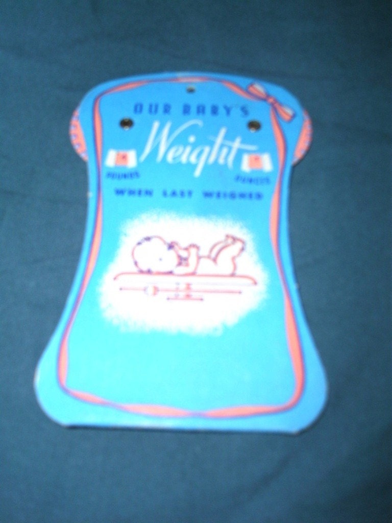 1946 Our Baby's Weight Calculator...