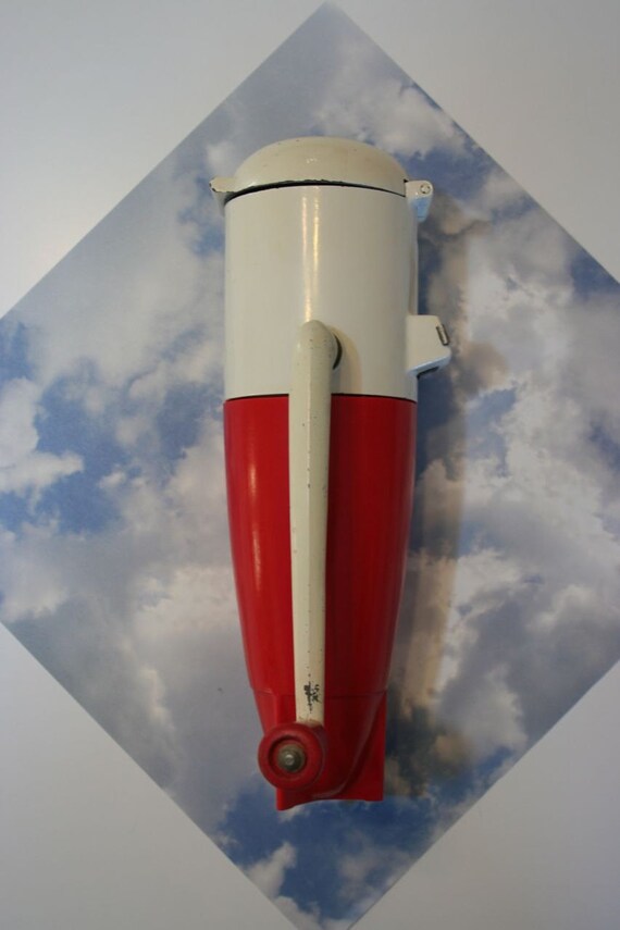 Vintage Rocket Dazey Ice Crusher with Mounting by 2cool2toss