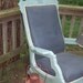 Victorian Pedestal Rocker