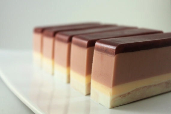 SOAP - Vanilla Mint Mousse all natural Handmade Soap