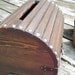 Wedding Card Box - Stained Rustic Wood Fairytale Treasure Chest with CARD SLOT - GoRustic Designs