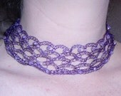 Crochet choker