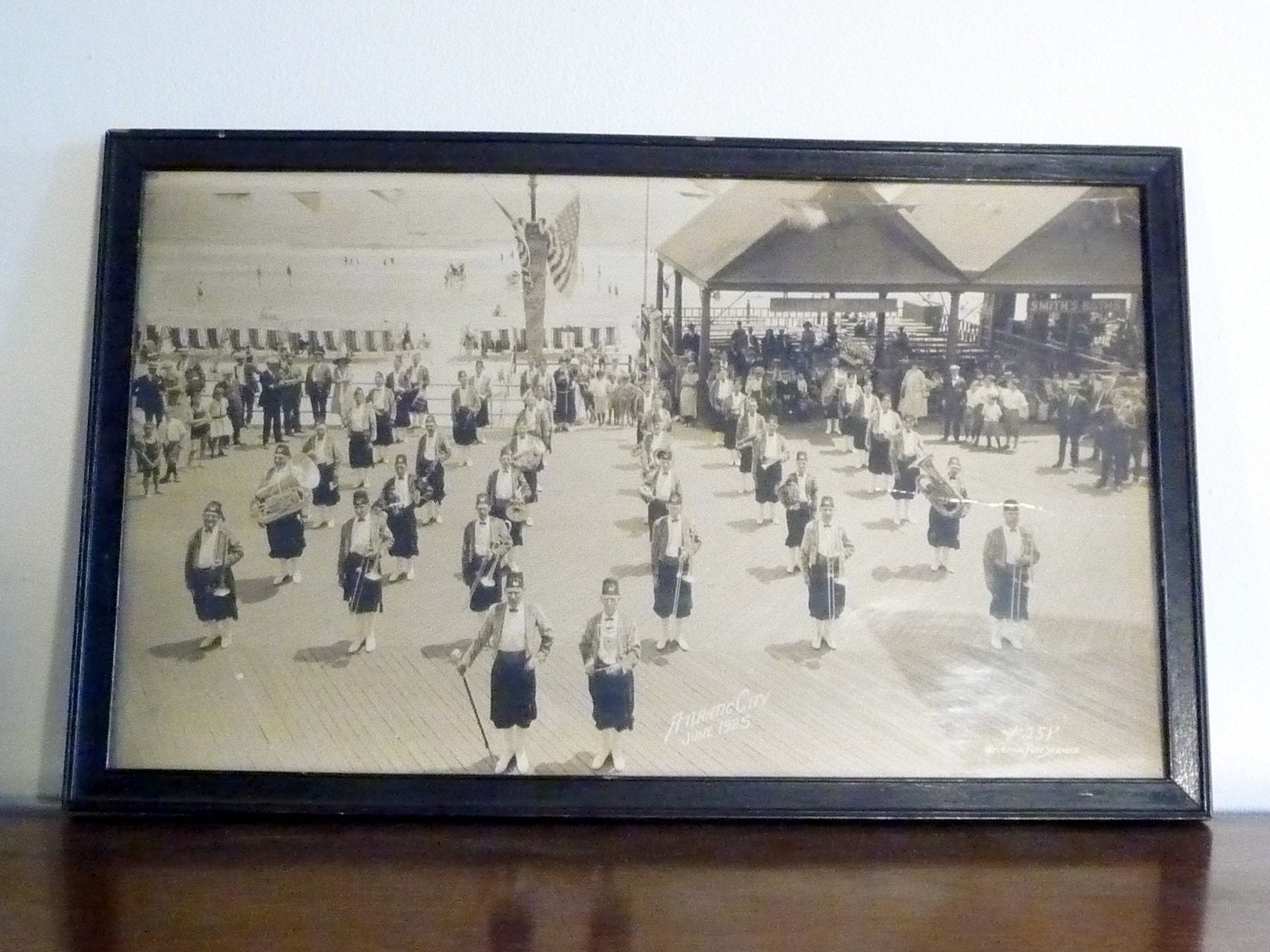 1920s Panoramic Atlantic City Shriners Photo
