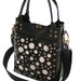 The original Circle bag ll - Recycle rubber crossover bag with hole pattern