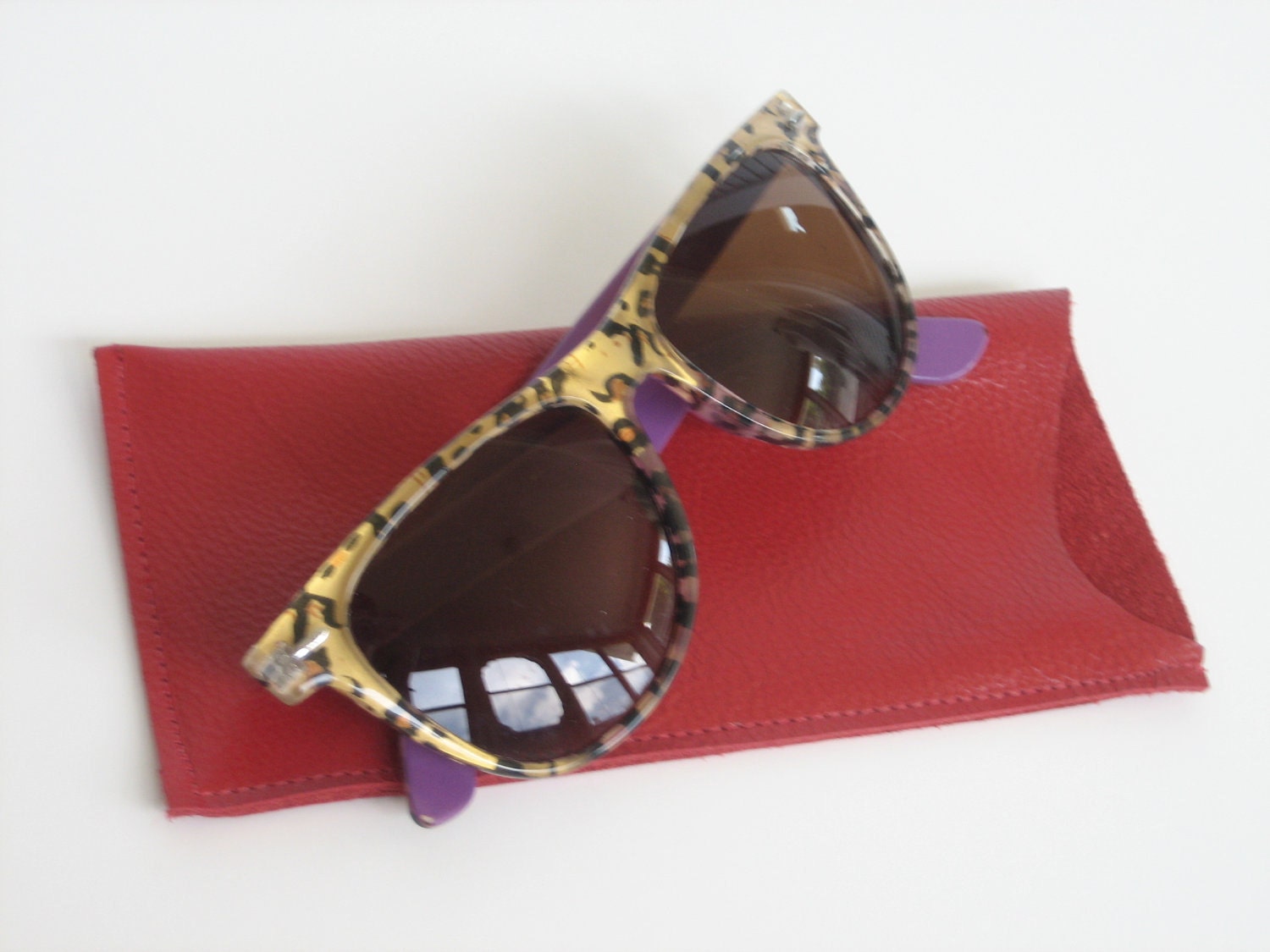 Sunglasses Case, Red Small