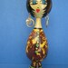 Hand Painted Fashionista with Earrings