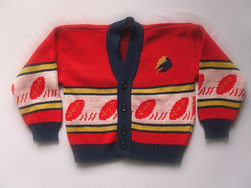 Childs Ugly Vintage Sweater- Grandma's Crappy Gift  For Lil Johnny - TackyTimeBomb