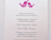 Modern Wedding Invitation - Tempes Style - Purchase deposit to get started